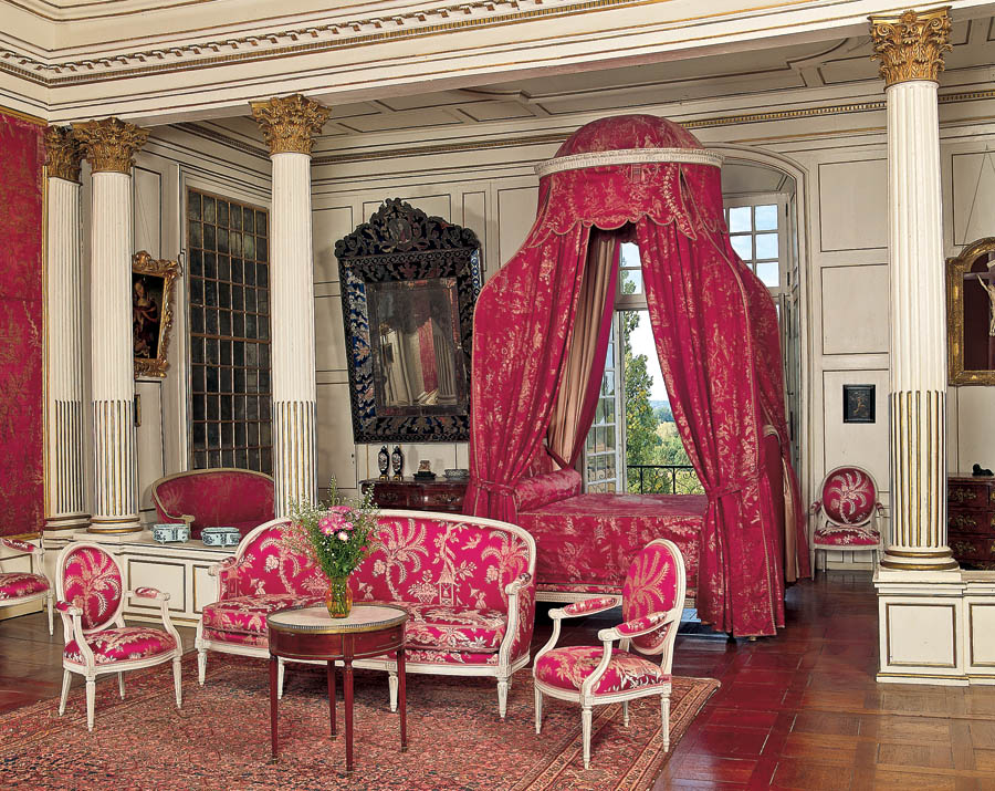 Chambre du Roi - château d'Ussé - Loire